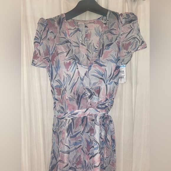 Club Monaco Floral Maxi Wrap Dress 🌸NWT - Picture 4 of 10